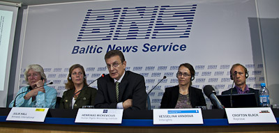 Amnesty International Vilnius Press Conference