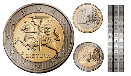 Lithuanian euro coins