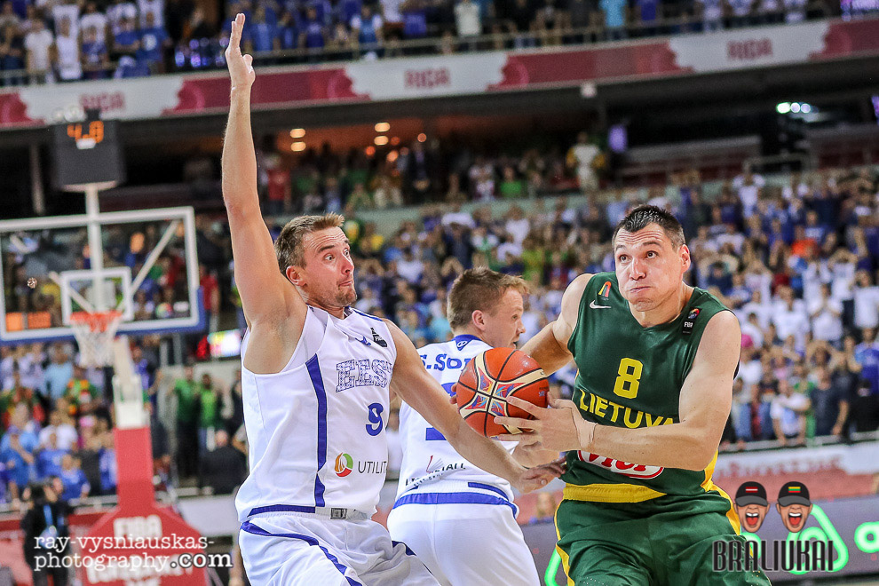 Lithuania v Estonia Eurobasket 2015 Riga