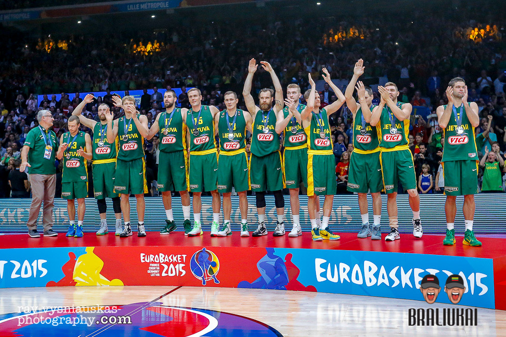 Lithuania v Spain Eurobasket 2015 Lille 